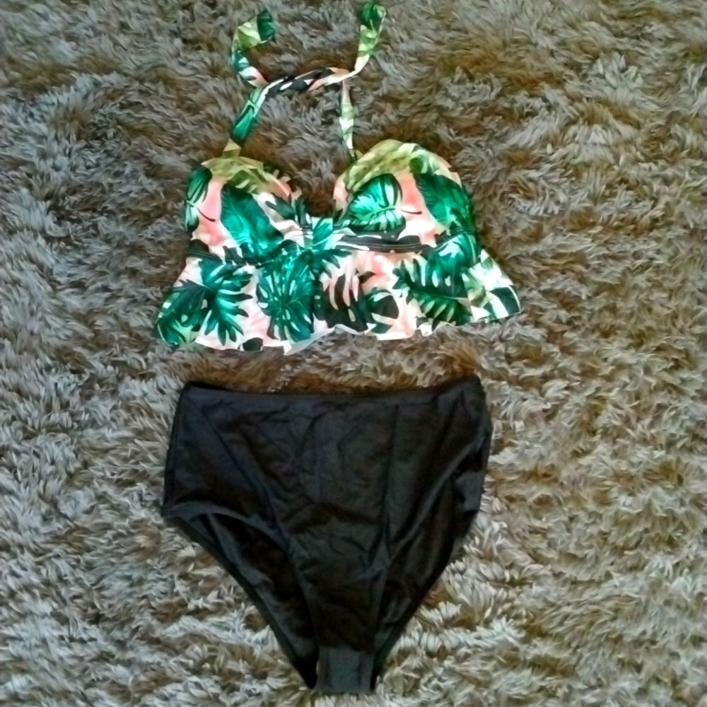 Adorable two-piece bathing suit